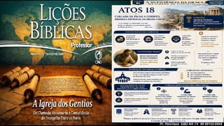 Slides Lição 6, CPAD, A suficiência da Graça na cidade de Corinto, 3Tr26,