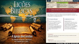 Slides Lição 6, CPAD, A suficiência da Graça na cidade de Corinto, 3Tr26,