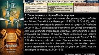 Slides Lição 6, CPAD, A suficiência da Graça na cidade de Corinto, 3Tr26,