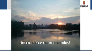 Um excelente retorno a todos!
 