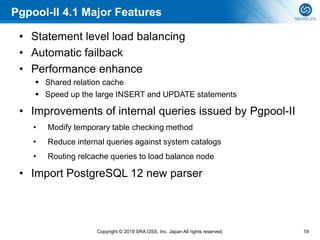 Postgresql Relcache PGConf.ASIA 2019 Bali - Setup a High-Availability and Load Balancing ...