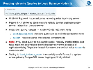 Postgresql Relcache PGConf.ASIA 2019 Bali - Setup a High-Availability and Load Balancing ...