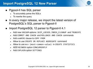Postgres Pgpool PGConf.ASIA 2019 Bali - Setup a High-Availability and Load Balancing ...