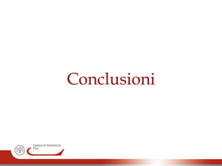 Conclusioni
 