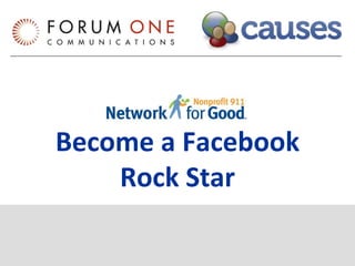 Become a Facebook Rock Star 