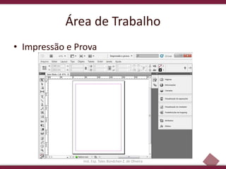 12
Área de Trabalho
• Impressão e Prova
Inst. Esp. Tales Bündchen Z. de Oliveira
 