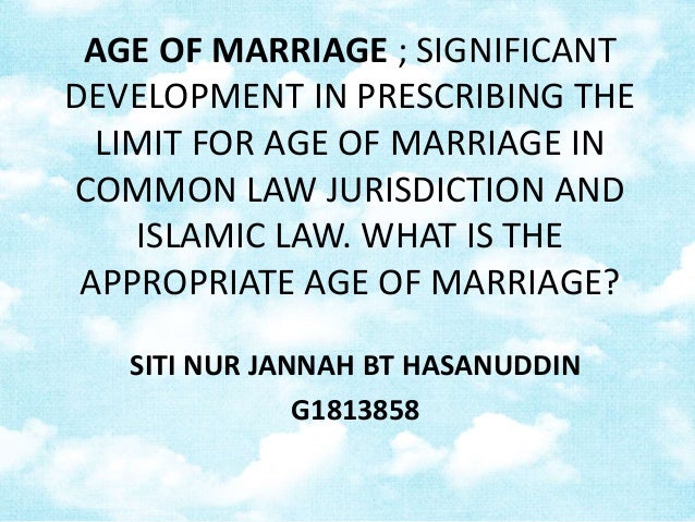 What Is The Correct Age For Marriage In Islam / Planning To Have A Baby This Is How Long You Should Wait After Marriage The Times Of India / Also marriage does not mean jazakumllah khyran to the poster.