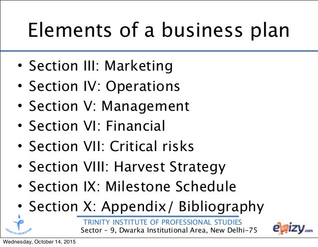 What is harvest strategy in business plan