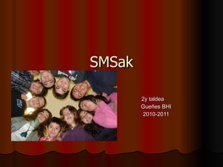 SMSak   2y taldea Gueñes BHI 2010-2011 