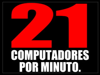 COMPUTADORES POR MINUTO. 21 