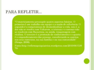 PARA REFLETIR... 