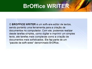 BrOffice WRITER 