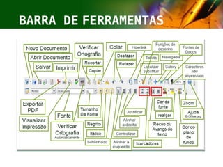 BARRA DE   FERRAMENTAS 