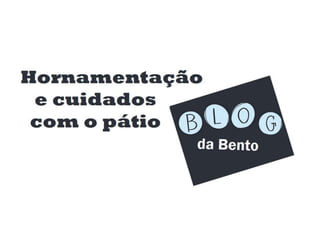 Slides atividades da semana