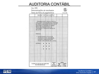 AUDITORIA CONTÁBIL
Auditoria Contábil
Silvio Aparecido Crepaldi
367
 