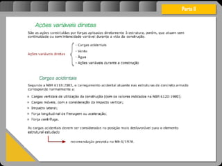 Atravésdoprojetoestruturalessasforçassãoimpedidasdeatingirumaconcentraçãodestrutivae
sãomantidasemcontrole.
Parte II
 