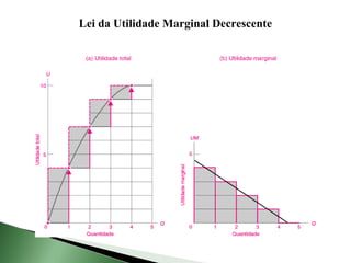 Lei da Utilidade Marginal Decrescente
 