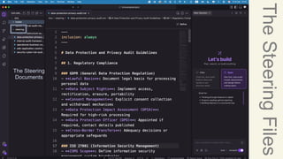 The
Steering
Files
The Steering
Documents
 