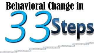 Behavioral Change in
 