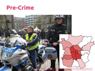 Pre-Crime
Photo Segways PTs der Hessischen Polizei bei einer Großveranstaltung 2010 in Bremen by Jocian (CC by-sa 3.0)
Karte Wahlergebnis KPÖ Grazer Gemeinderatswahl 2012 by Stefan Kasberger (CC by 4.0)
 