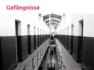 Gefängnisse
Photo End of the World Prison by Luis Argerich (CC by 2.0)
 