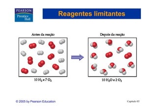 Reagentes limitantes




© 2005 by Pearson Education                          Capítulo 03
 