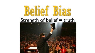 Cognitive Bias