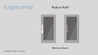 Pascal Masson - 17/12/2019 - LPCx - Conversion
Ergonomie
 