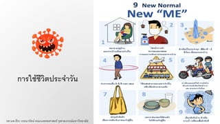 การใช้ชีวิตประจาวัน
รศ.นพ.ธีระ วรธนารัตน์ คณะแพทยศาสตร์ จุฬาลงกรณ์มหาวิทยาลัย
 