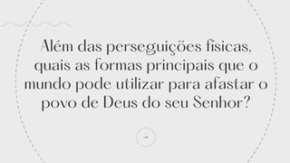A Secularização do Cristianismo
