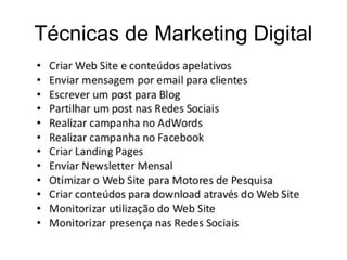 Slides - Estratégias de Marketing Digital para aumentar os seus ...