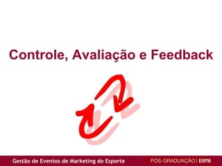 Controle, Avaliação e Feedback 
