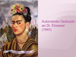 Autorretrato Dedicado 
ao Dr. Eloesser 
(1940) 
 