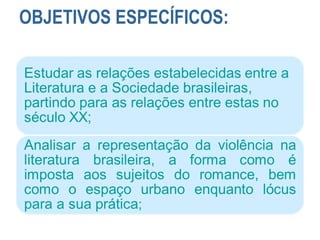 OBJETIVOS ESPECÍFICOS:
 