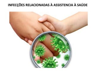 INFECÇÕES RELACIONADAS À ASSISTENCIA À SAÚDE
 