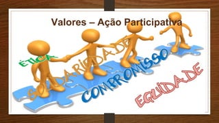 Valores – Ação Participativa
 