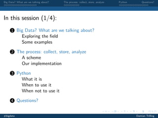 Analyzing social media with Python and other tools (1/4) | PDF