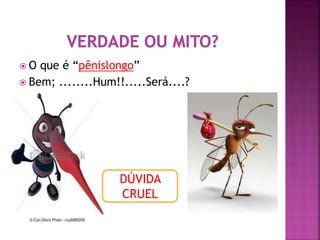  O que é “pênislongo” 
 Bem; ........Hum!!.....Será....? 
DÚVIDA 
CRUEL 
