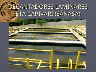DECANTADORES LAMINARES
DECANTADORES LAMINARES
ETA CAPIVARI (SANASA)
ETA CAPIVARI (SANASA)
 