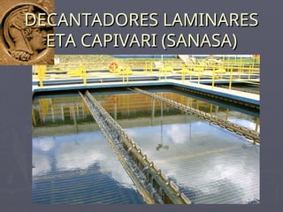 DECANTADORES LAMINARES
DECANTADORES LAMINARES
ETA CAPIVARI (SANASA)
ETA CAPIVARI (SANASA)
 