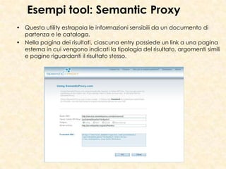 Slide Seminario Open Calais