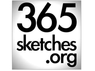365 Sketches design project overview