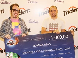 Case de Guerrilha para Trident (PR Stunt)