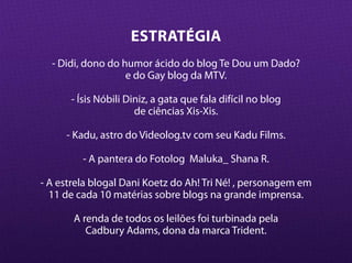 Case de Guerrilha para Trident (PR Stunt)