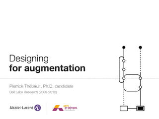 Designing for augmentation at the Internet of Things era