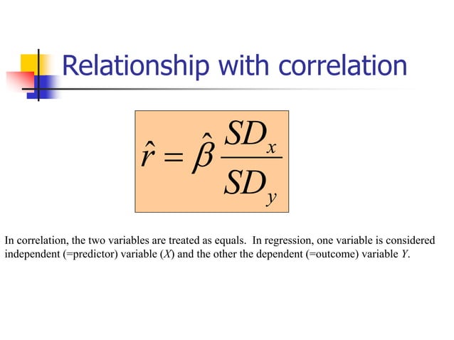 Slideset Simple Linear Regression models.ppt