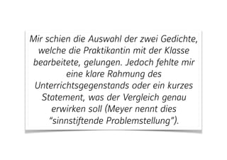 6. Klasse, 12. SJ
Celan: Todesfuge
Kafka: Der Bau
Büchner: Leonce und Lena
Jelinek: Die Liebhaberinnen
Hoffmann: Die Elixiere des
Teufels
 