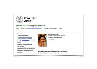 a) Ankunft 
b) Kontingenz als Begriff, Erfahrung, Thema 
c) Kommentar zu Passage schreiben
 