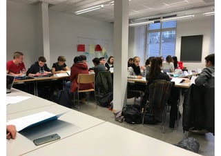 Methoden zur nachhaltigen Lektüre
Lektürekontrollen  
(als Überraschung?)
Anfangs-Ritual: Schüler*in fasst
Lektüre zusammen
Transparenz einfordern, Kultur
der Ehrlichkeit
»teilnehmen kann, wer
vorbereitet ist«
 