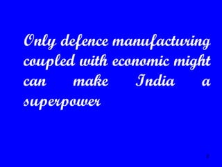 FDI in Defence Sector | PPT